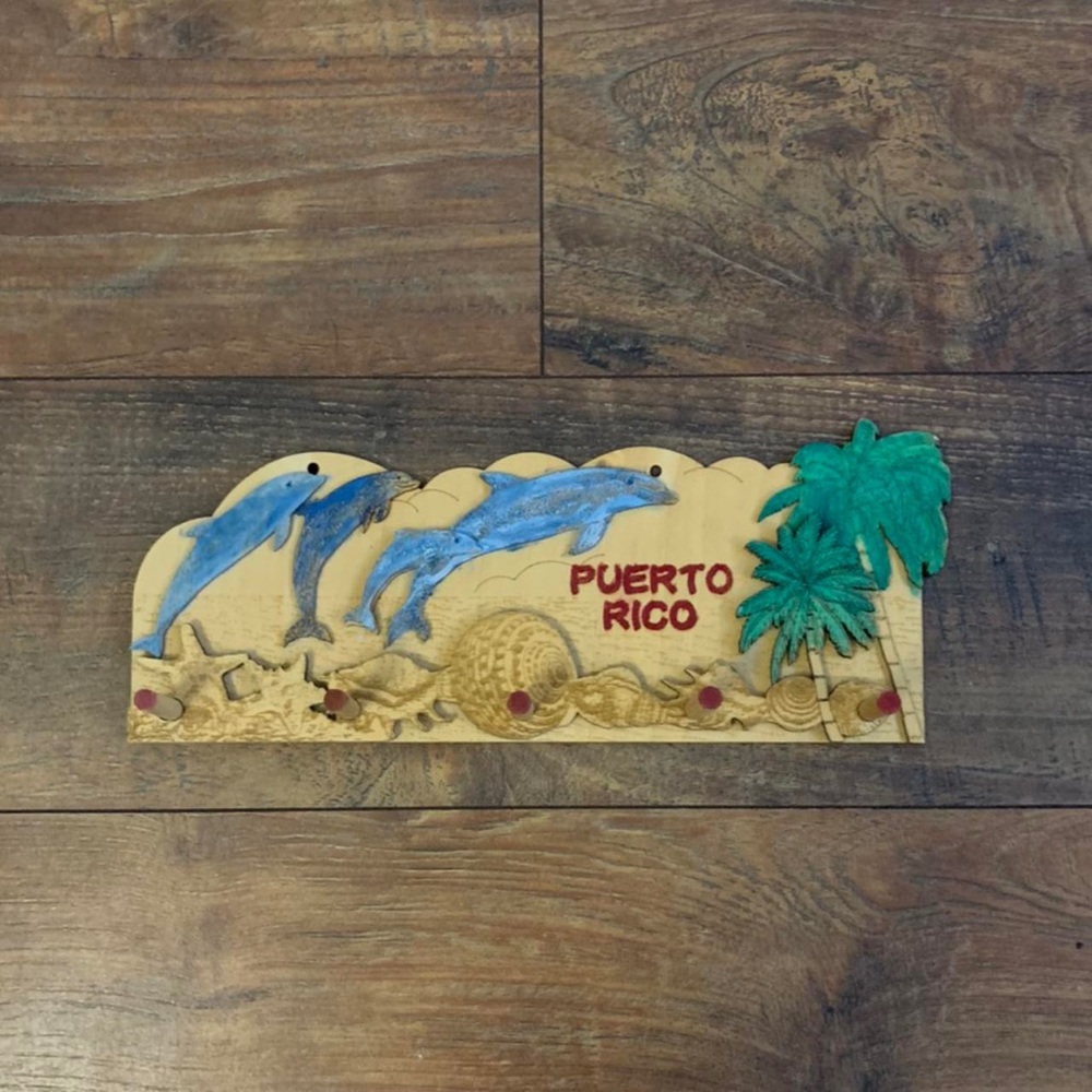 Key holder for wall, handmade in Puerto Rico☺️🌴